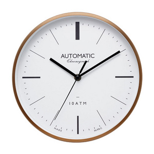 Deheng 10 inch Antique Brass Modern design Wall Clock Metal Clock for Home Decoration Customization clock