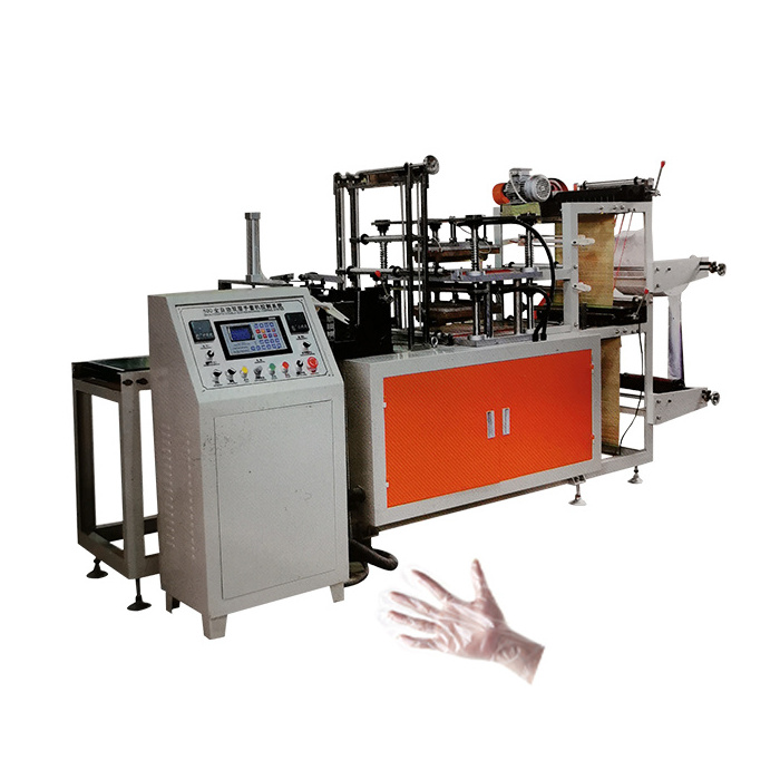 Automatic Disposable Medical Surgical Pe Long Sleeve Glove Making Machine