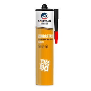 High Bonding Silicone Adhesive nail free glue for woodworking