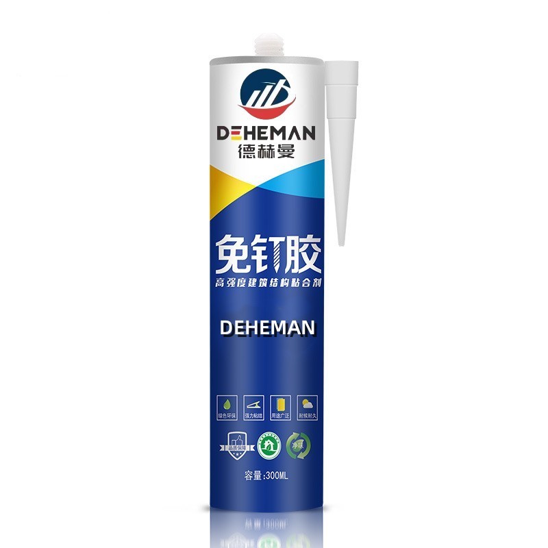 Tile adhesives & sealants door extension glue double sided nail clear adhesive material silicone sealant adhesive floor