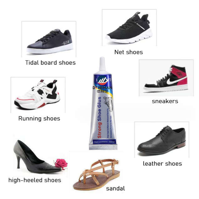 Sticky shoe glue soft waterproof repair shoe sneaker strong and wear-resistant Damaged shoe glue