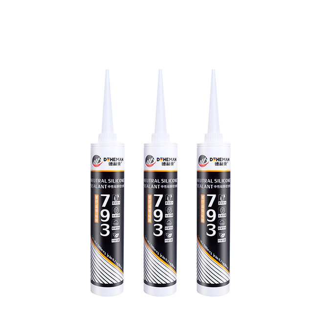 Universal Multipurpose Fast Cure Adhesive and Sealant All-Purpose 100% Silicone Caulk Tube glass fixing glue silicone sealant