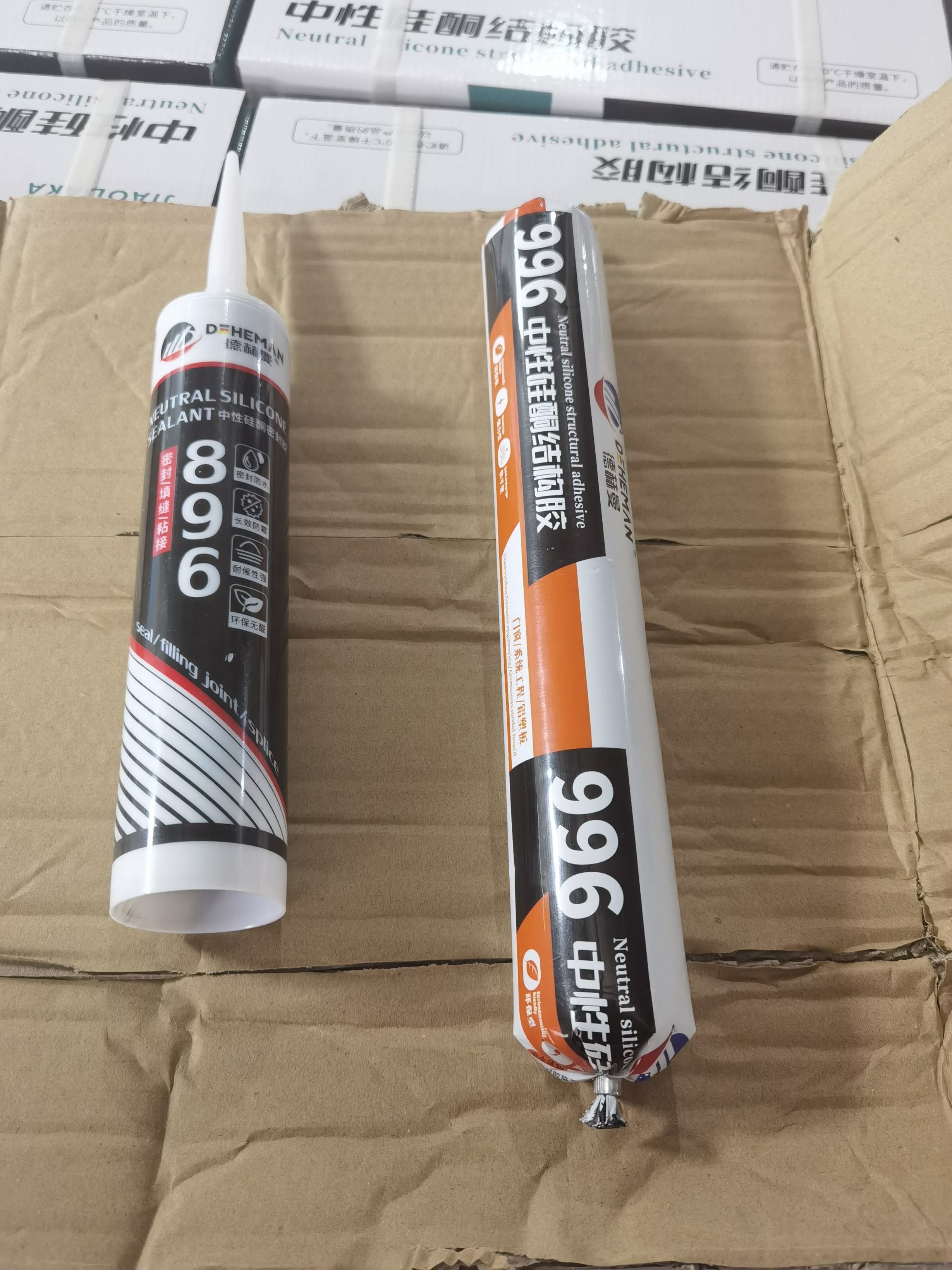 Factory sales lower price sausage Glue neutral transparent General Purpose polyurethane sealant silicone