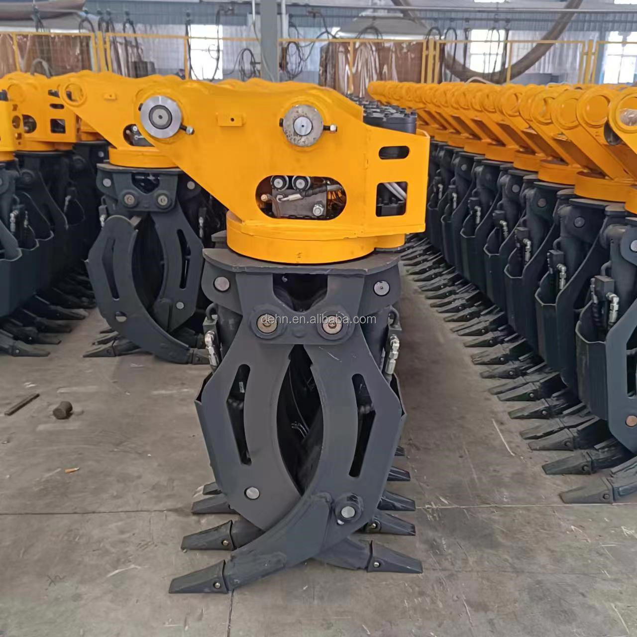 Excavator Hydraulic Scrap Grab Orange Peel Grapple for sale excavator grapple bucket for excavator