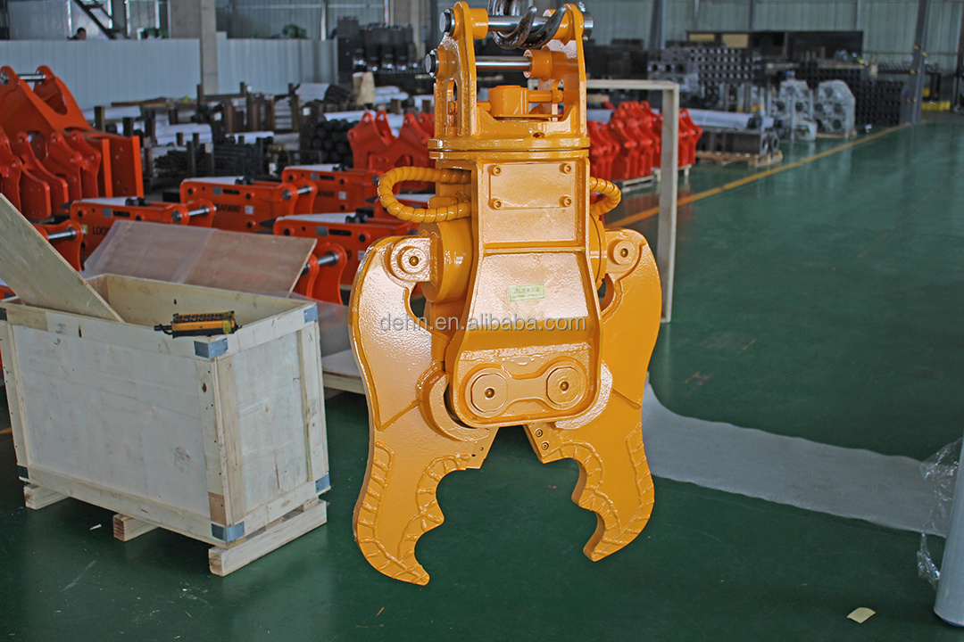 CE certified professional hydraulic shear hydraulic rotating tree cutter shear excavator