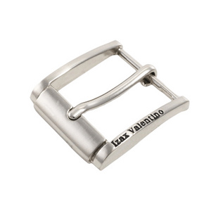 New High Quality Metal Buckles Adjustable Pin 40mm Blank Stainless Steel Belt Buckles Man for Belt