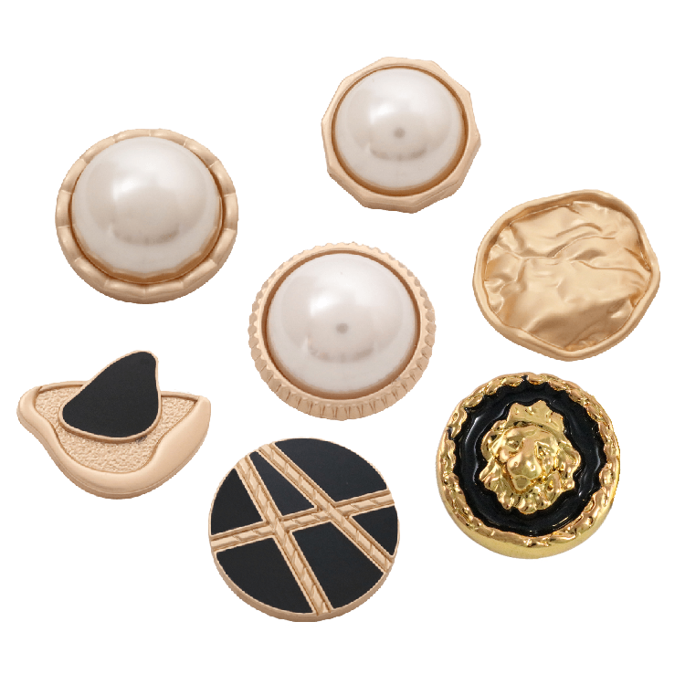 Custom Botones Metal Brass Engraved Logo Zinc Alloy Gold Cloth Button Suit Blazer Buttons Coat Sew Shank Buttons for Clothing