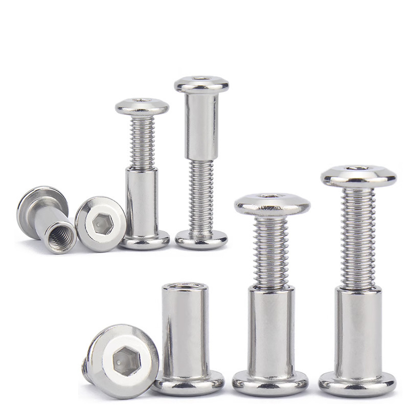 Stainless steel chicago screws female chicago screw bolt