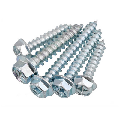 Hex washer hexagon flange head self tapping screw self-tapping screws with washer