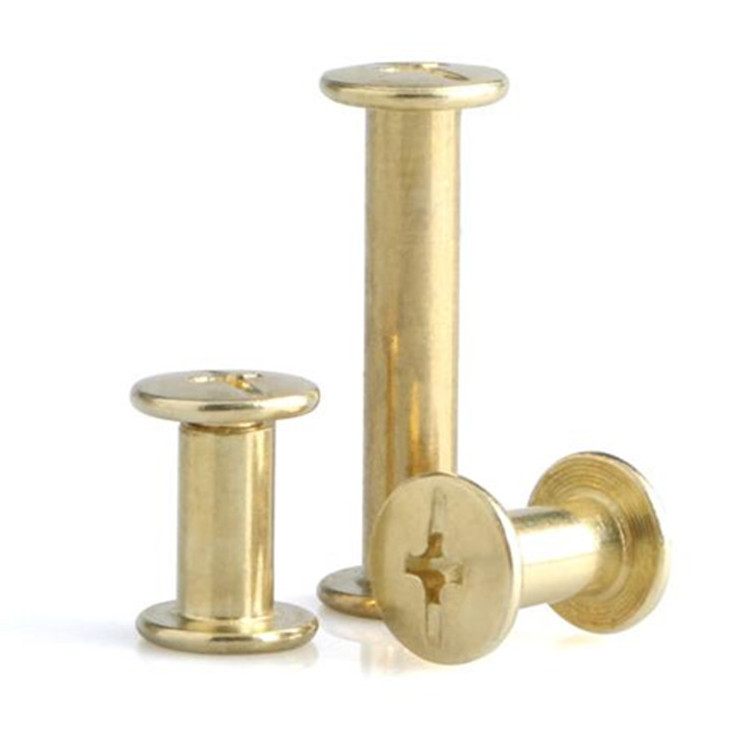 Brass double countersunk head c ap rivet