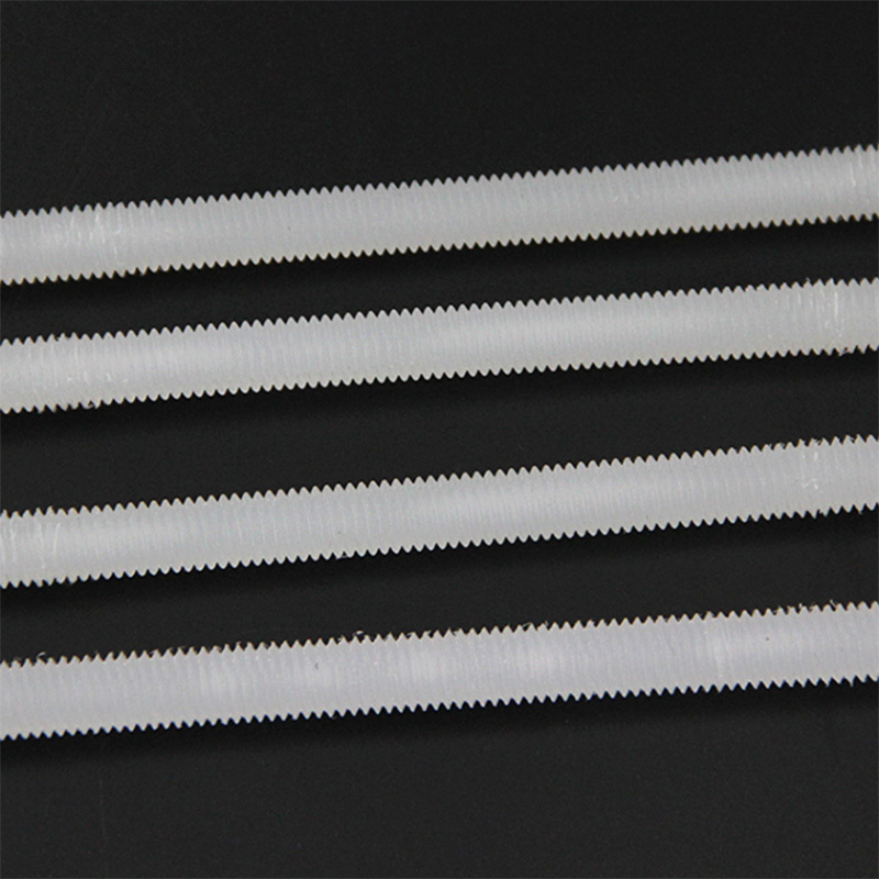 Plastic rods nylon threaded rod