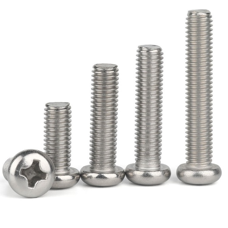 Stainless Steel 304 Pan Head Phillips Machine Screw