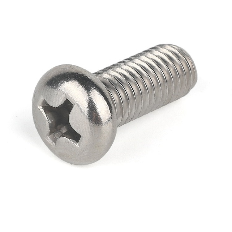 Stainless Steel 304 Pan Head Phillips Machine Screw