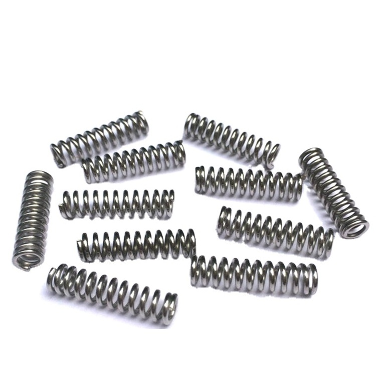 Custom size 304 316 piano wire coil stainless steel compression springs for automobile