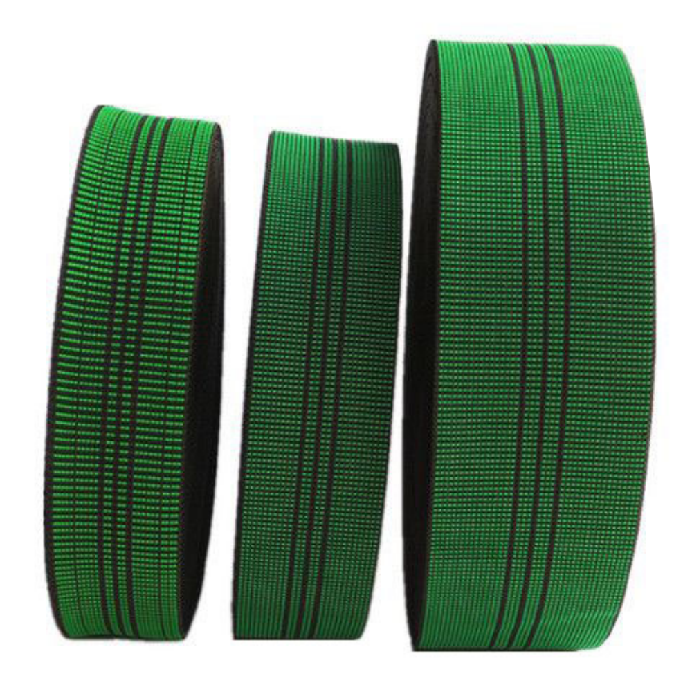 3inch 45mm High Elasticity Sofa Elastic Webbing Strap Customized Green Sofa Covers Elastic Stretch Polyester Chair Home Textile