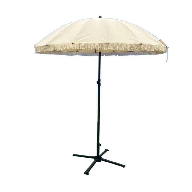 Modern Outdoor Furniture Courtyard Beach Camping Garden Rotation Umbrella Parasol With Carry Bag