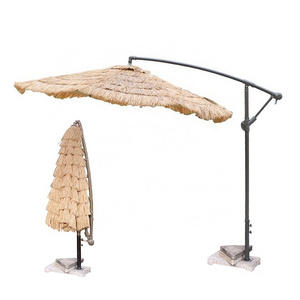 Good Price Outdoor Furniture Fashion Garden Patio Thatch Straw Umbrella For Hotel Cafe Park Pool Beach