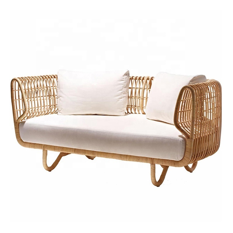 Good Quality All Weather Patio Outdoor Hotel Garden Terrace Courtyard Rattan Sofa Sectional