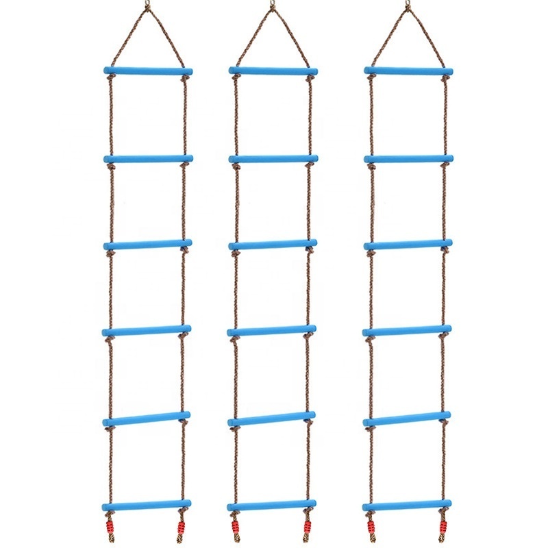 Playground Swing Set Kids Camping Rope Climbing Ladder For Garden Play House Amusement Park