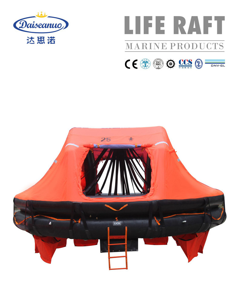 Marine Inflatable Liferaft Solas life raft with CCS EC MED certification