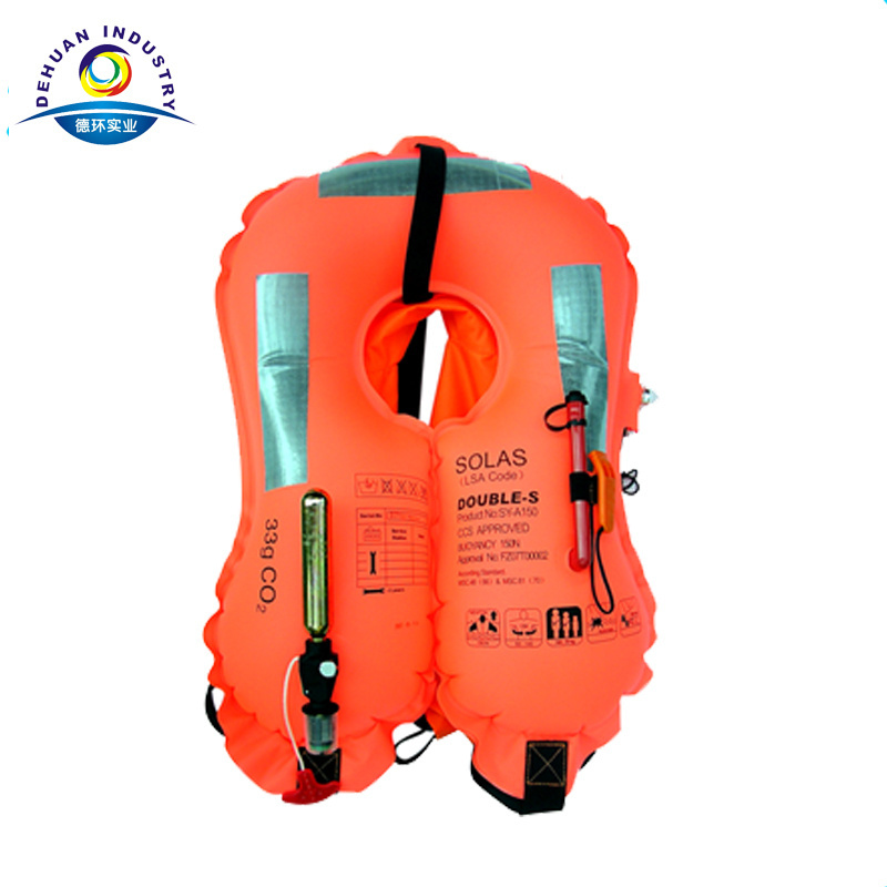 Adult Automatic inflatable life jacket PFD Marine lifejacket 150N buoyancy