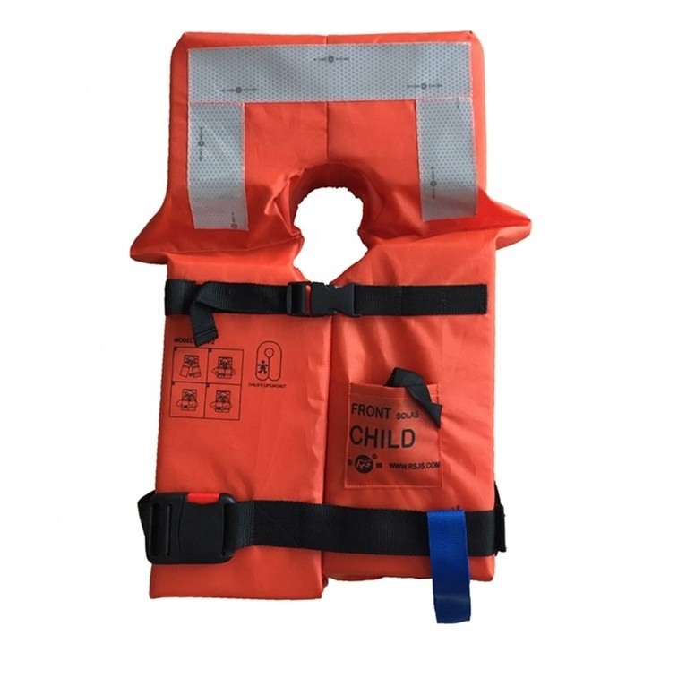 High Quality EC/MED Solas kids Children Marine Yacht Speedboat Flotation Life Jacket Life Vest