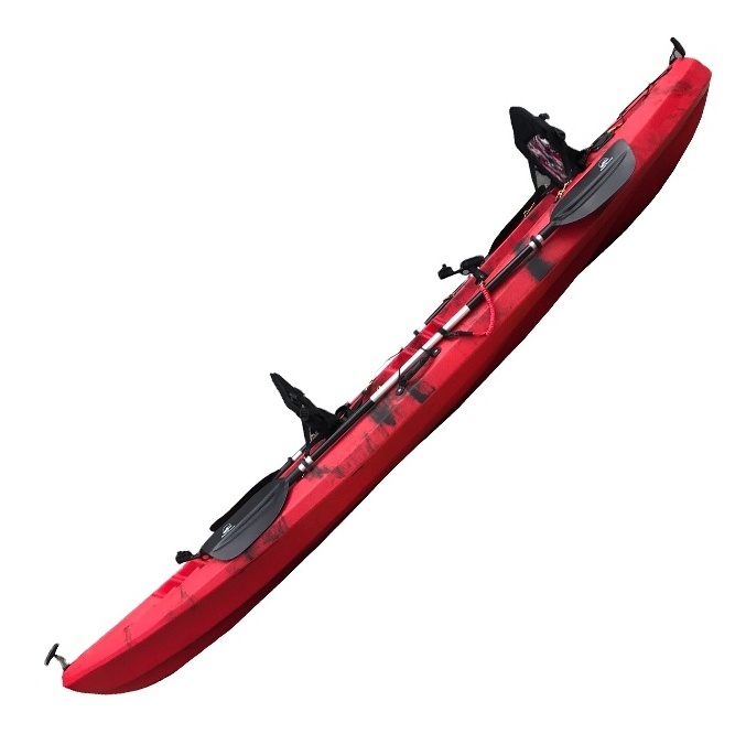 2+1 sit on top  Three person family fishing kayak