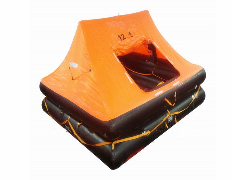 6 person CCS  Cheap Throw overboard inflatable life raft for yacht