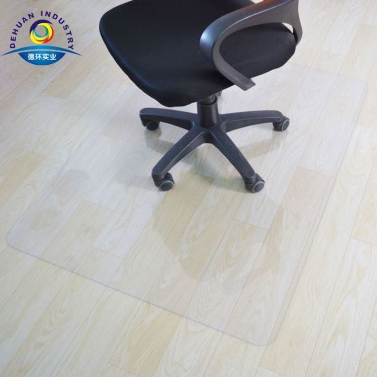 Office Necessary Clear Plastic PVC Floor Mat Under Chair