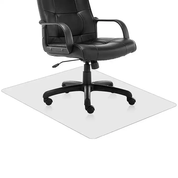 Easy Clean Computer Gaming Rolling Chair Mat Heavy Duty Tile Floor Protector PVC Floor Mats