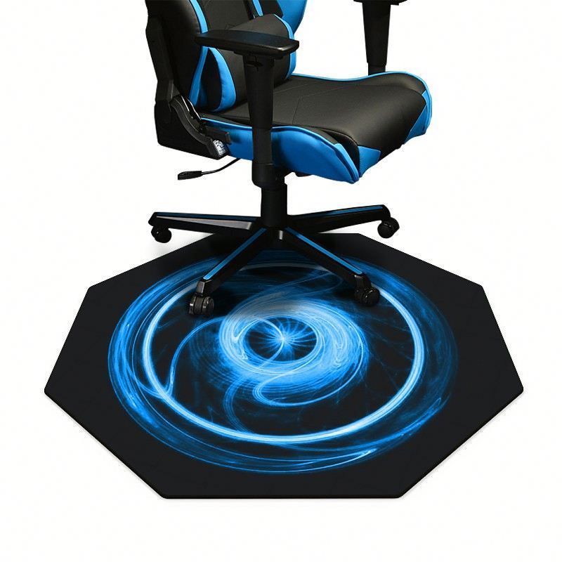 2023 China Hot Sale Large Gaming Rolling Chair Pad Computer Laptop Desk Locking Edge Mat Floor Rug For Gamer