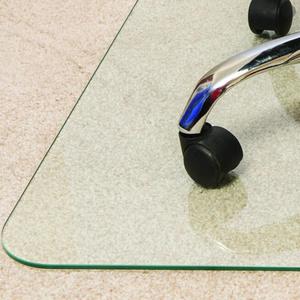 Office Necessary Clear Plastic PVC Floor Mat Under Chair