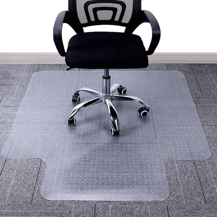 Heavy Duty Plastic Office Desk High Chair Mat for Carpet Glass Chair Mat Carpet Protector for Office Chair