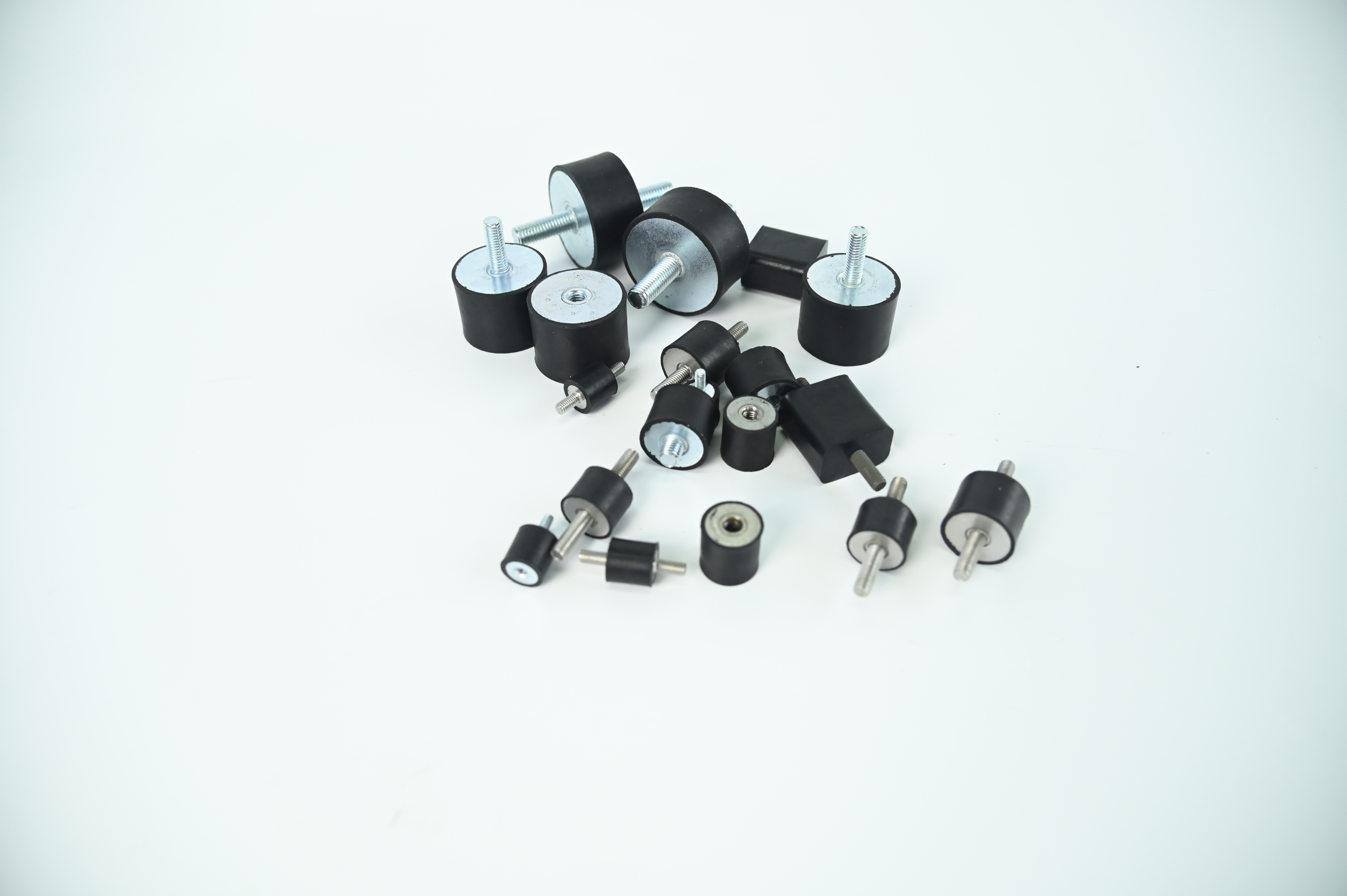 M4 M6 Thread Rubber Mount Foot Pad Rubber Damper Buffers for Mechanical Equipment