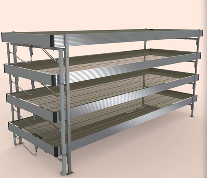 Grow tray grow trays 4x8 grow table movable vertical grow rack vertical indoor farming hydroponic grow rack system