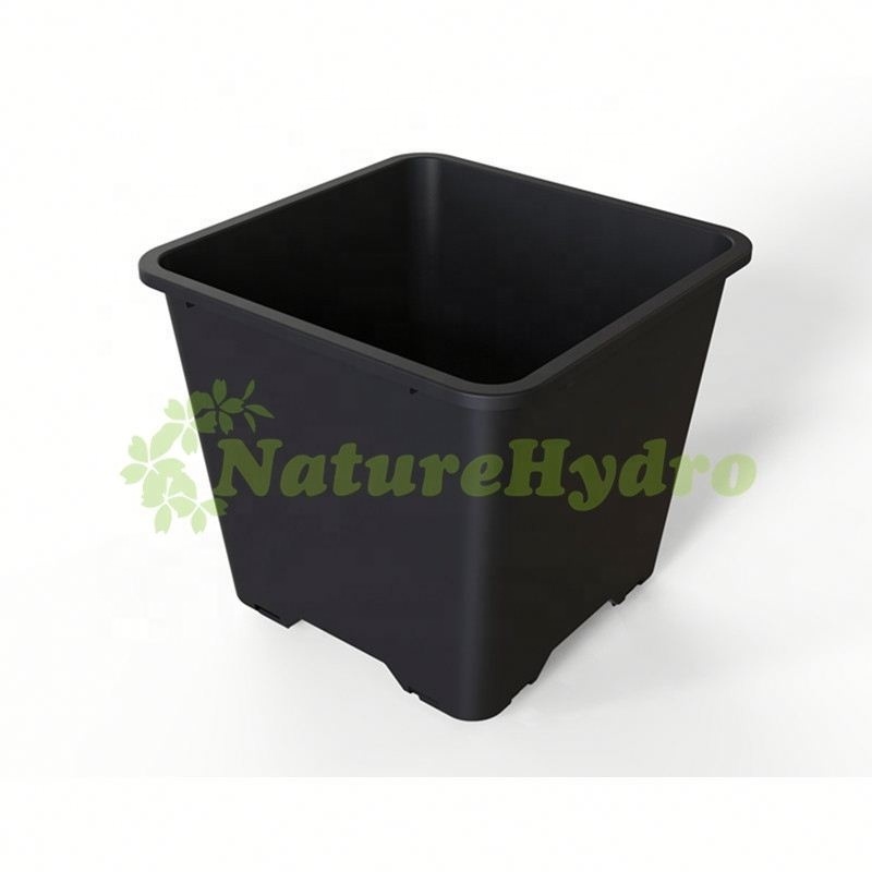 Naturehydro 25L/30L Plastic Nursery Flower Pot Plant Tree Blueberry Growing Pot for Sale Modern Floor 20 Gallon Beige or Black