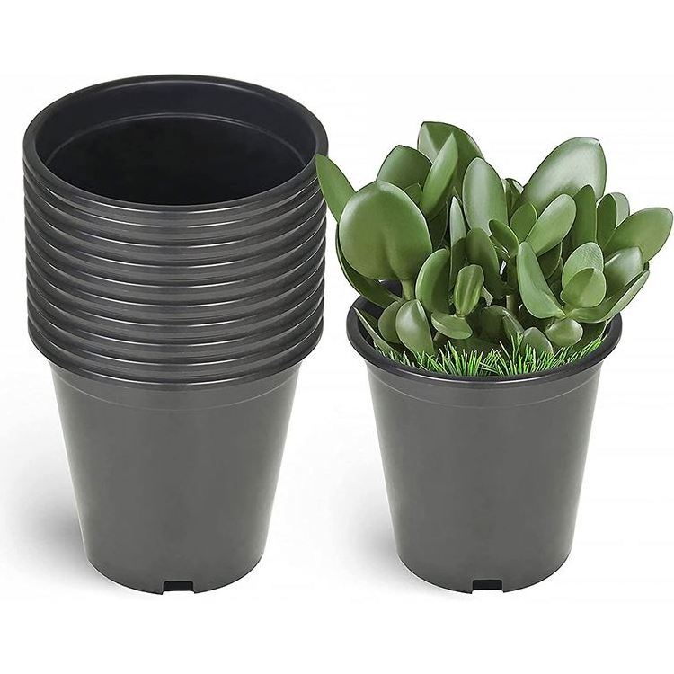 Black Plant Grow Nursery Pot Plastic Recycle 25 20 15 10 7 5 4 3 2 1 Gallon plastic pots for nursery plants