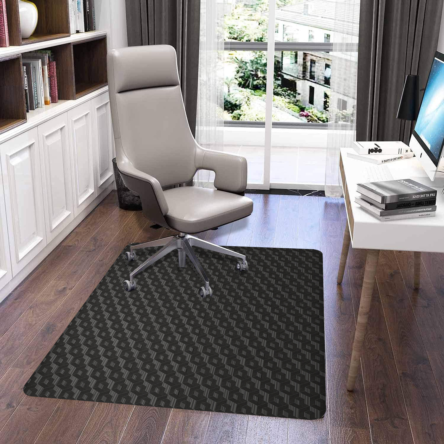 Desk Chair Mat for Hardwood Floor & Tile 55