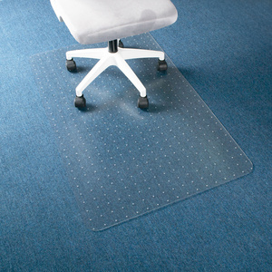 PET Chair Mat for Carpet Floor Office Chair Mat for Low