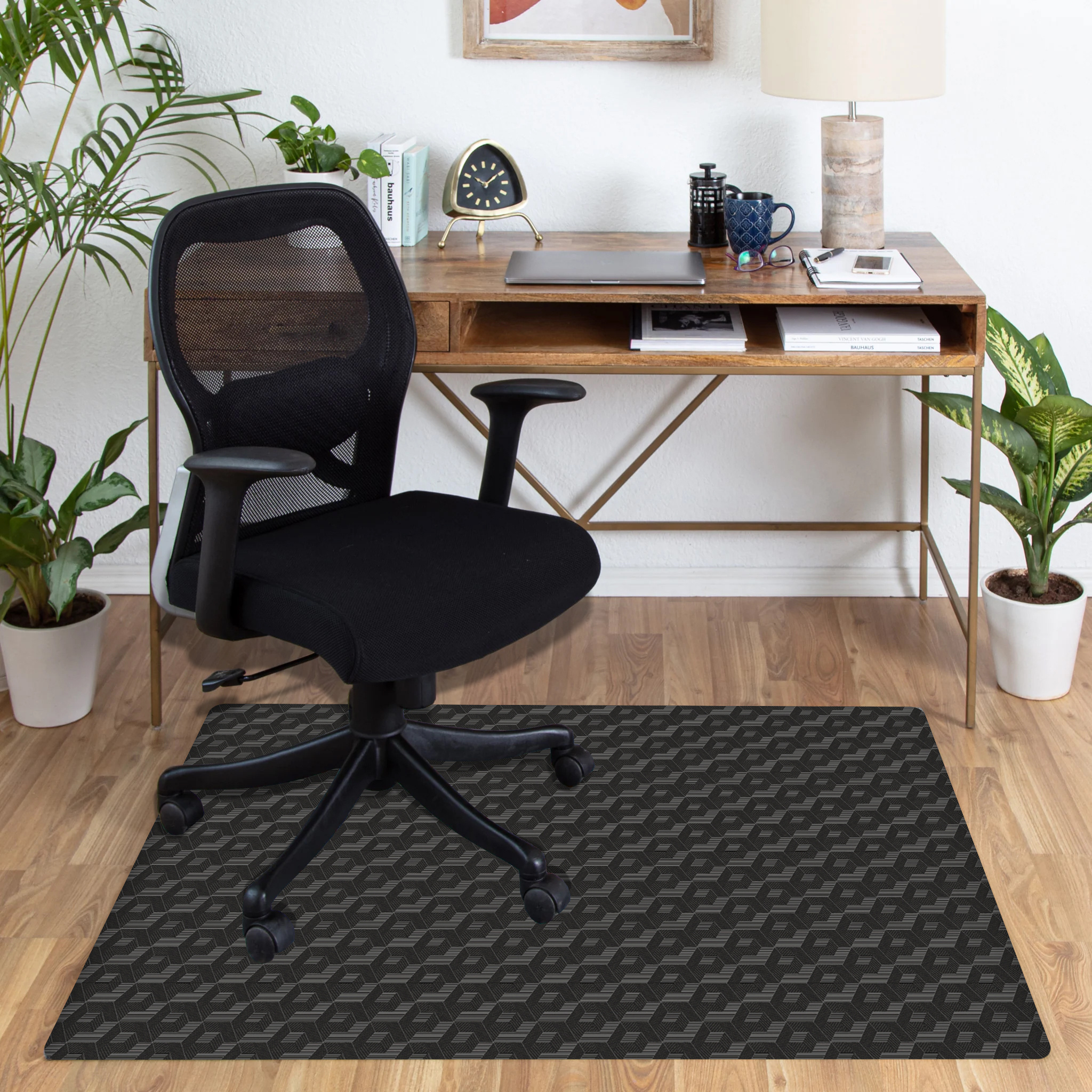 Desk Chair Mat for Hardwood Floor & Tile 55