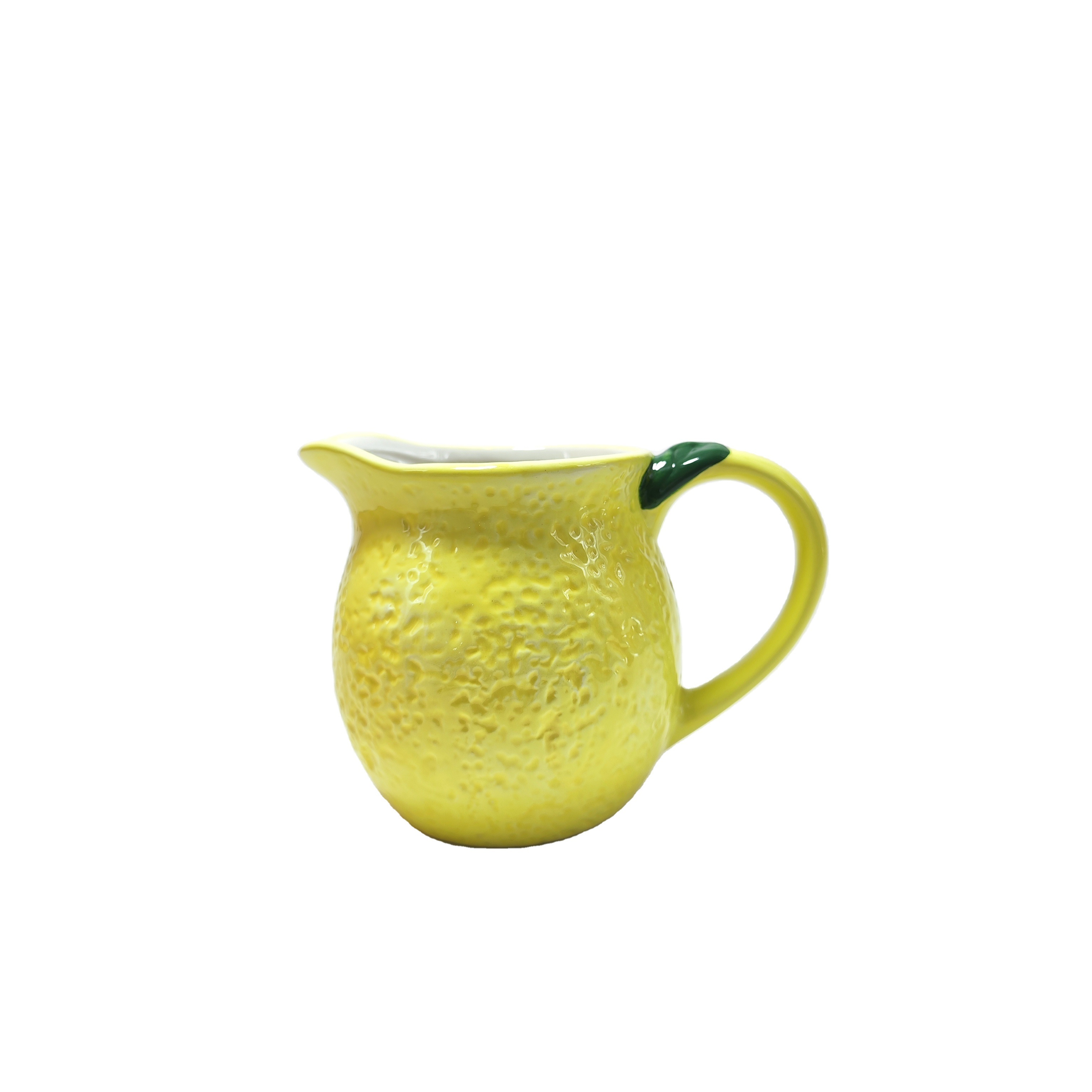 Fruit Lemon Shape Ceramic Coffee Mug Water Teacup Lemon Lover Gifts Ceramic Lemon cup