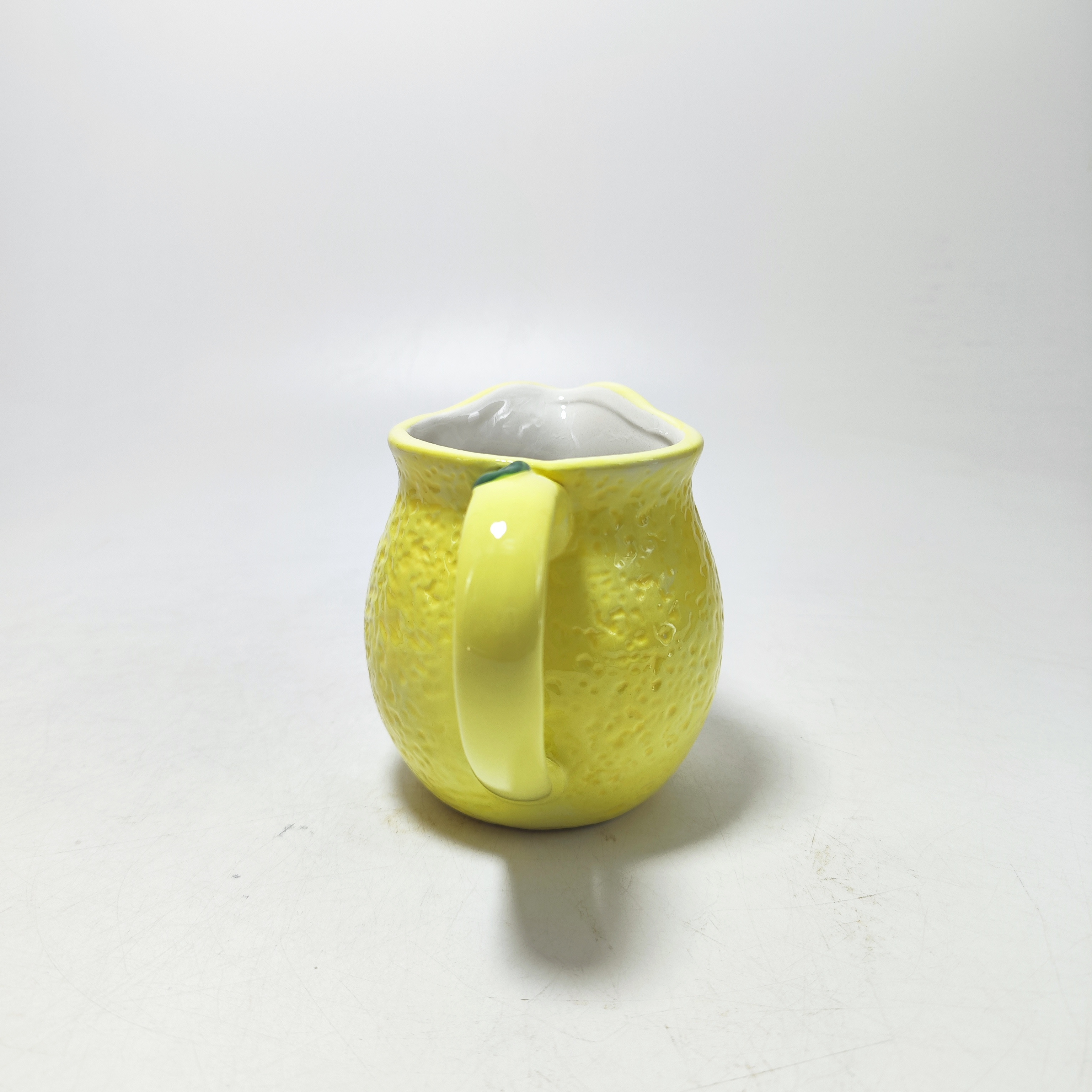 Fruit Lemon Shape Ceramic Coffee Mug Water Teacup Lemon Lover Gifts Ceramic Lemon cup