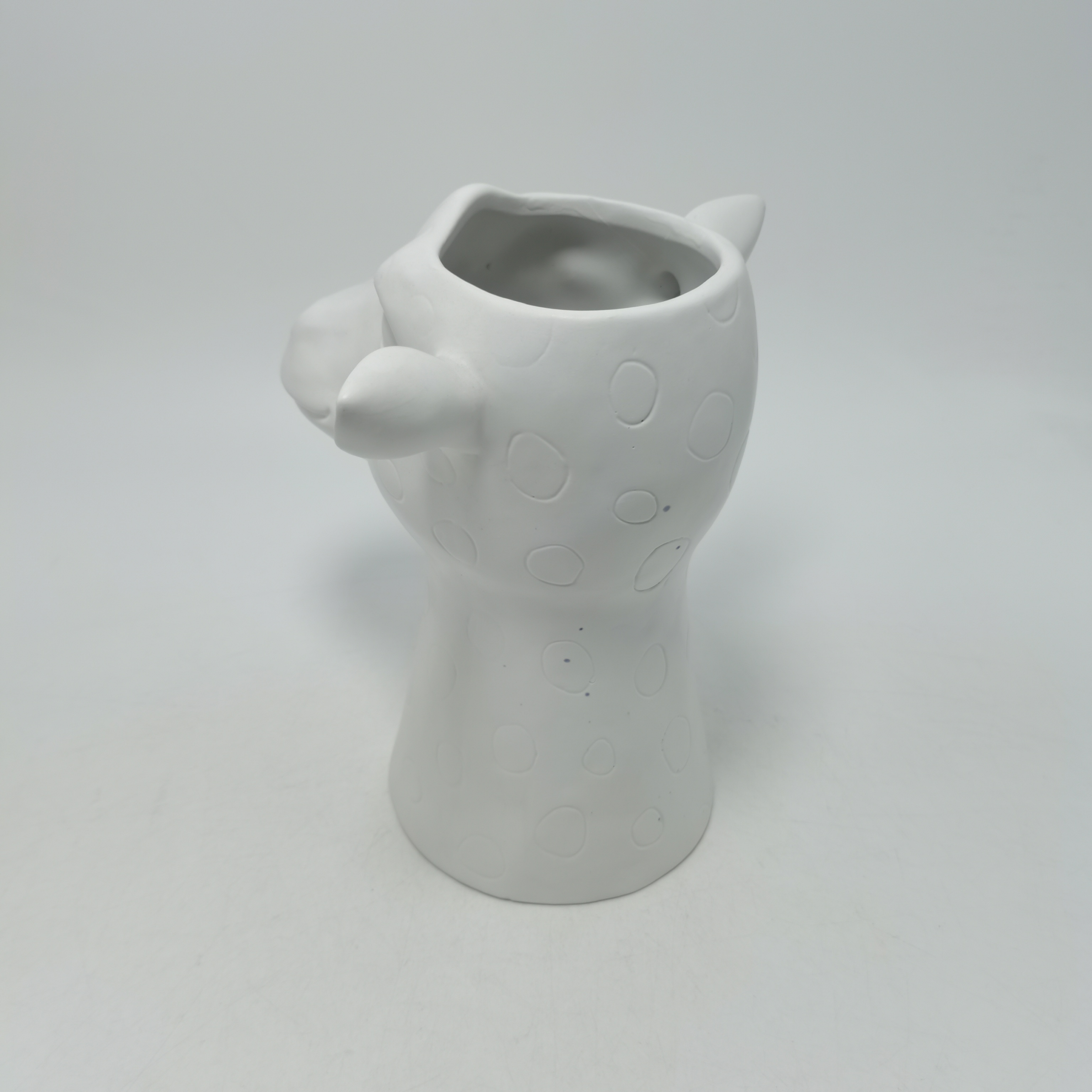 OEM Ceramic Giraffe Planter Support Customization Cute Flower Plant Pot for Indoor Outdoor Succulent Animal Planter