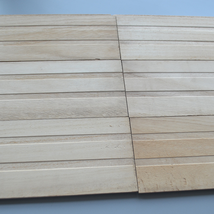 High Quality Paulownia Wood Wall Panel With Tongue And Groove Interior Decoration Wooden Planks For Wall