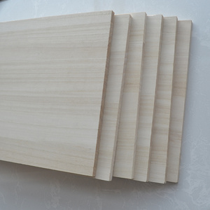 Bleached carbonized cheap factory price light weight paulownia hard wood lumber board