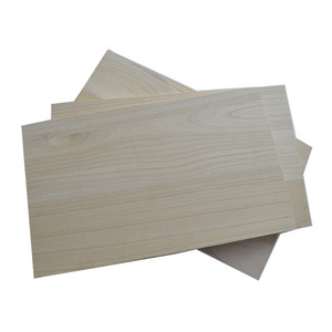 Eco-Friendly Furniture Paulownia Solid Wood Board Lumber Paulownia Wood Panel