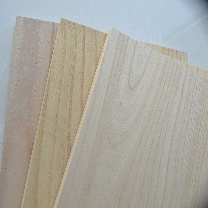 Eco-Friendly Furniture Paulownia Solid Wood Board Lumber Paulownia Wood Panel