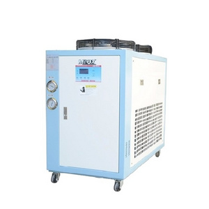 New Industrial Air-Cooled Water Chiller Machine with Compressor and Motor for Manufacturing Plant Use