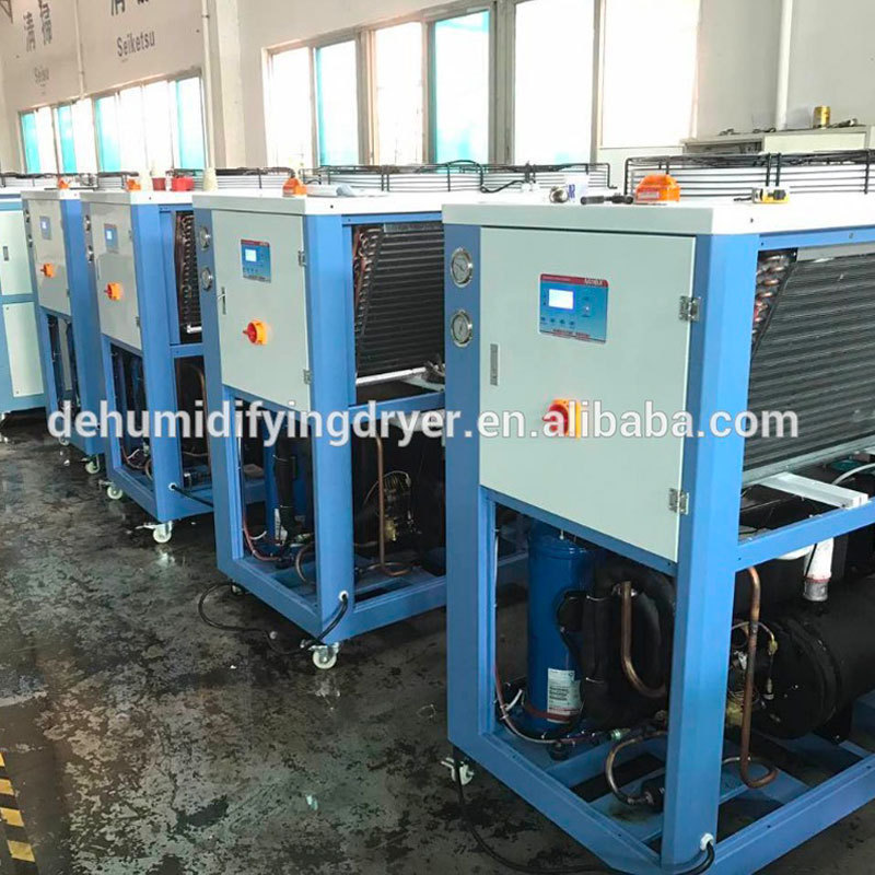 R407 environmental refrigerant copeland compressor industrial water chiller for mould