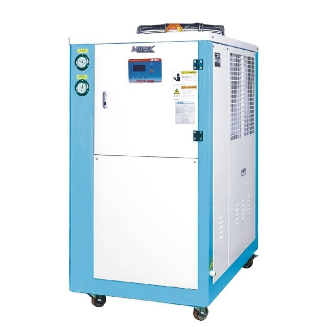 New Plastic Processing Industrial Air- Cooled Water Chiller ultra low temperature air chiller PLC